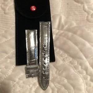 100% Authentic Michele Alligator Band